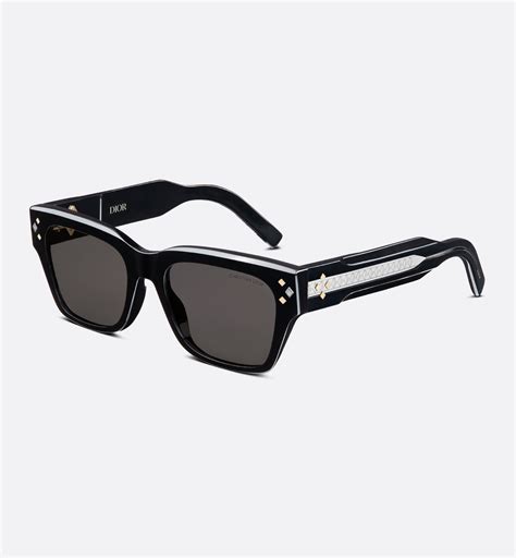 dior cd diamond s2i|CD Diamond S2I Black Rectangular Sunglasses .